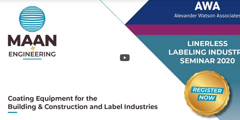 Frontpage AWA linerless labelseminar sept 2020